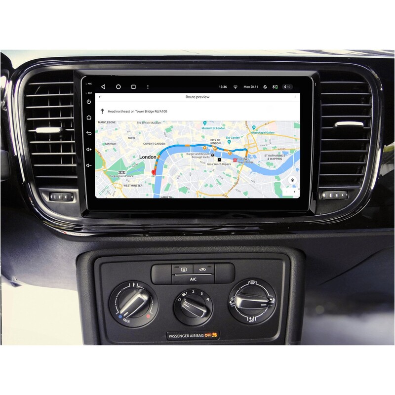Штатная магнитола Gazer T6009 Pro для Volkswagen Beetle 2011-2019 (T6009-BTL-PRO)