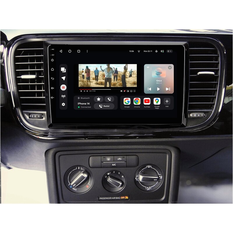 Штатная магнитола Gazer T6009 Pro для Volkswagen Beetle 2011-2019 (T6009-BTL-PRO)