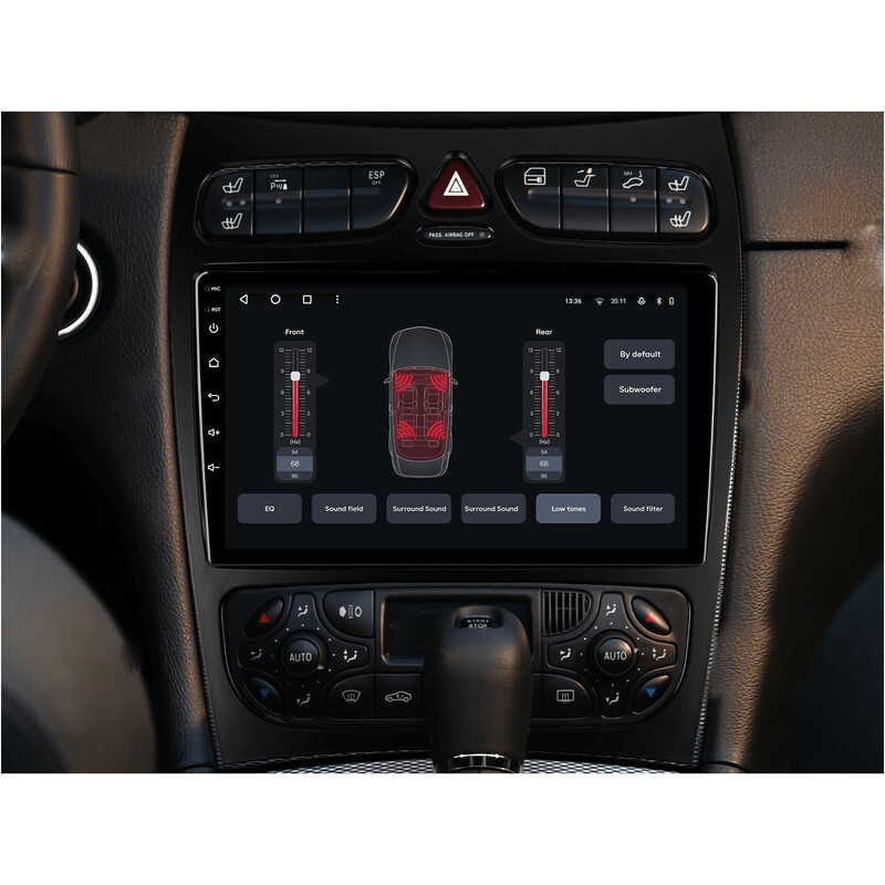 Штатна магнітола Gazer T6009 Pro Max для Mercedes-Benz CLK-Class (C209, A209) 2002-2005 (T6009-C209-PROMAX)
