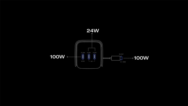Универсальная мобильная батарея EcoFLow RAPID Pro 20000mAh 230W Black (EF-RAPIDPRO20K-EU)