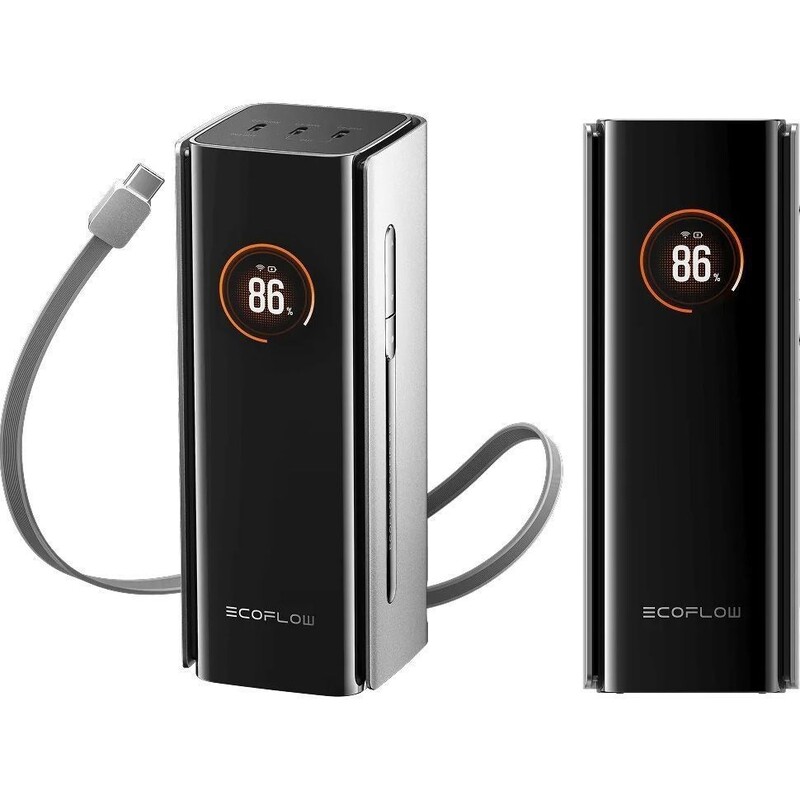 Универсальная мобильная батарея EcoFLow RAPID Pro 20000mAh 230W Black (EF-RAPIDPRO20K-EU)