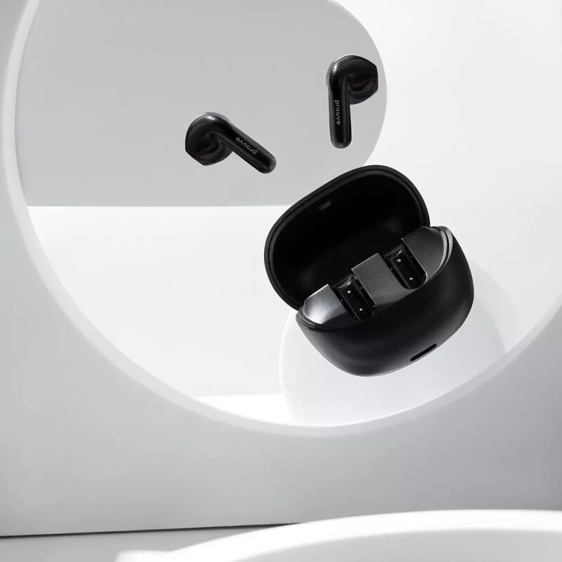 Bluetooth-гарнитура Proove Logic TWS (APP) Obsidian Black (TWLG0001AP15)