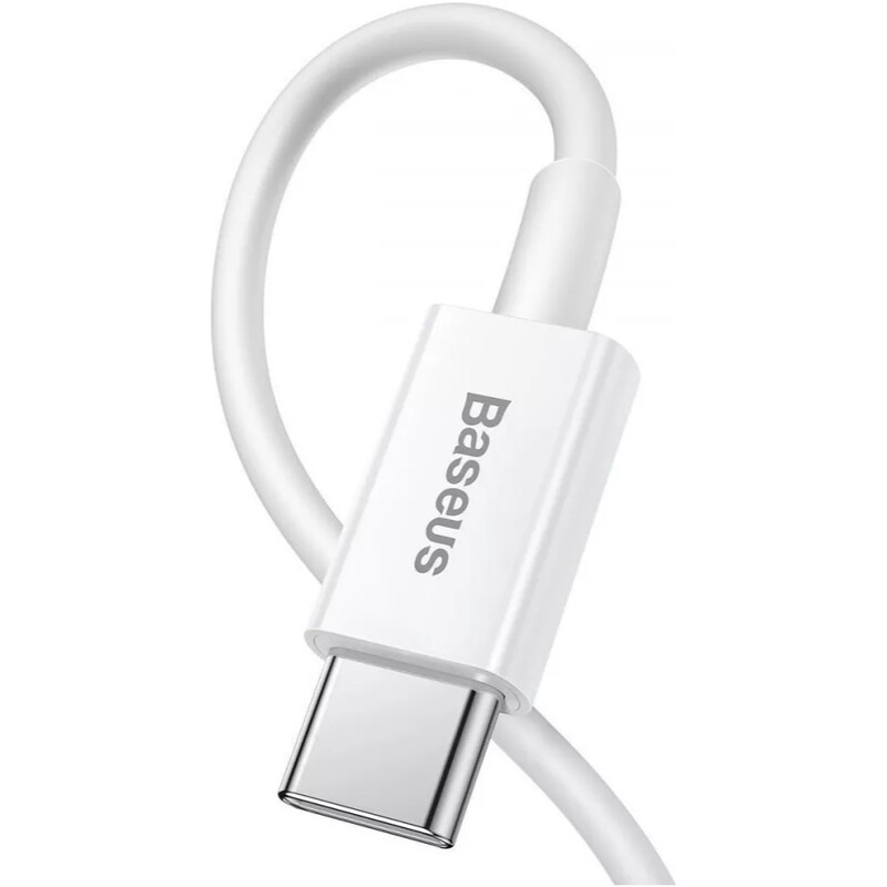 Кабель Baseus Superior Series Fast Charging USB Type-C - Lightning (M/M), 20W, 1.5 м, White (CATLYS-B02)