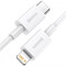 Фото - Кабель Baseus Superior Series Fast Charging USB Type-C - Lightning (M/M), 20W, 0.25 м, White (CATLYS-02) | click.ua