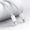 Фото - Кабель Baseus High Density Braided USB Type-C - Lightning (M/M), 20W, 1 м, White (CATLGD-02) | click.ua