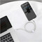 Фото - Кабель Baseus High Density Braided USB Type-C - Lightning (M/M), 20W, 2 м, White (CATLGD-A02) | click.ua