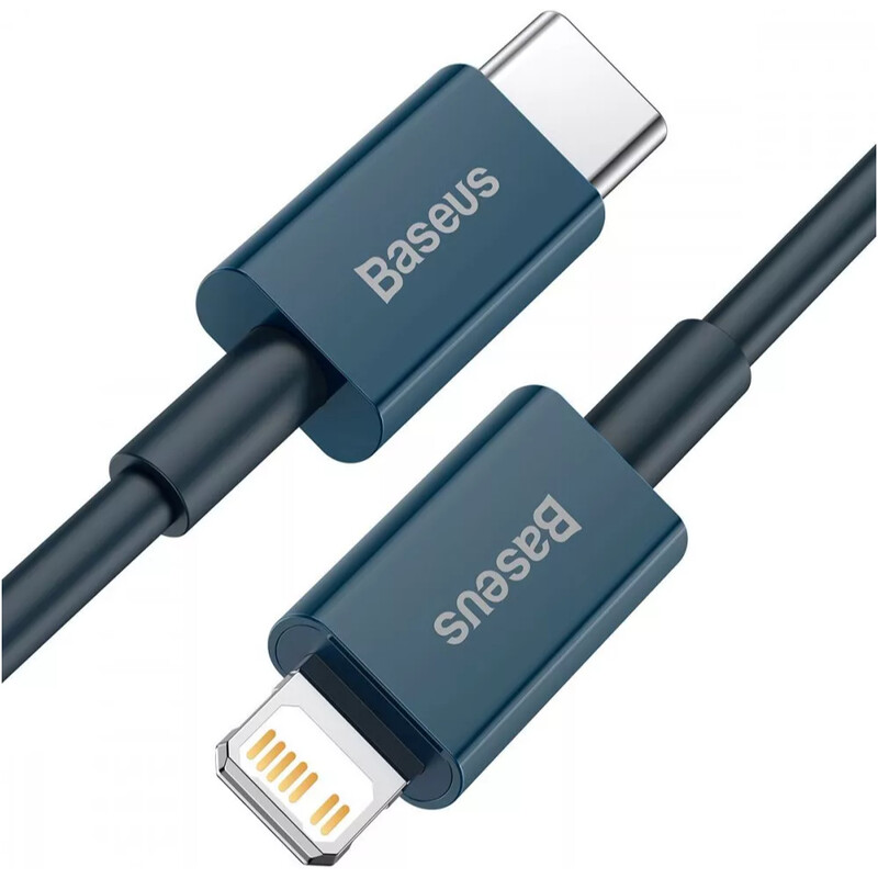 Кабель Baseus Superior Series Fast Charging USB Type-C - Lightning (M/M), 20W, 2 м, Blue (CATLYS-C03)
