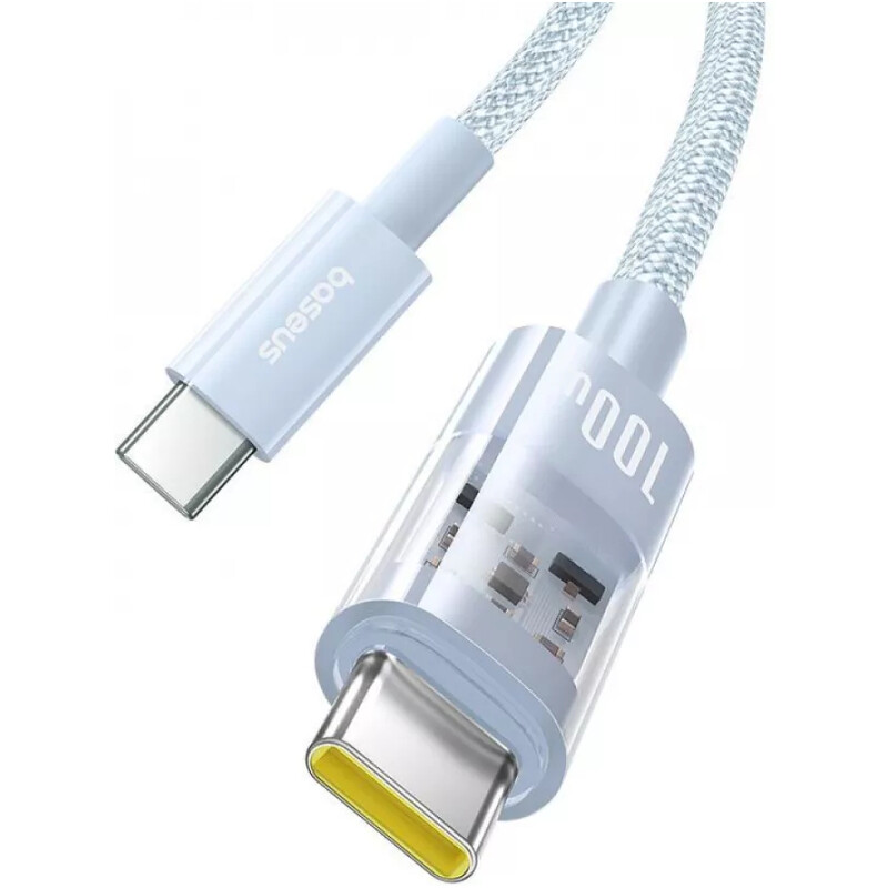 Кабель Baseus Gem Fast-Charging USB Type-C - Lightning (M/M), 20W, 1 м, Purple (P10373001511-00)