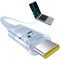 Фото - Кабель Baseus Gem Fast-Charging USB Type-C - Lightning (M/M), 20W, 1 м, Purple (P10373001511-00) | click.ua