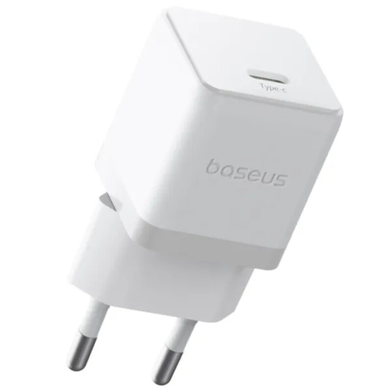 Сетевое зарядное устройство Baseus Palm Fast Charger 1C (1USB-C) 20W White (P10111602213-00)