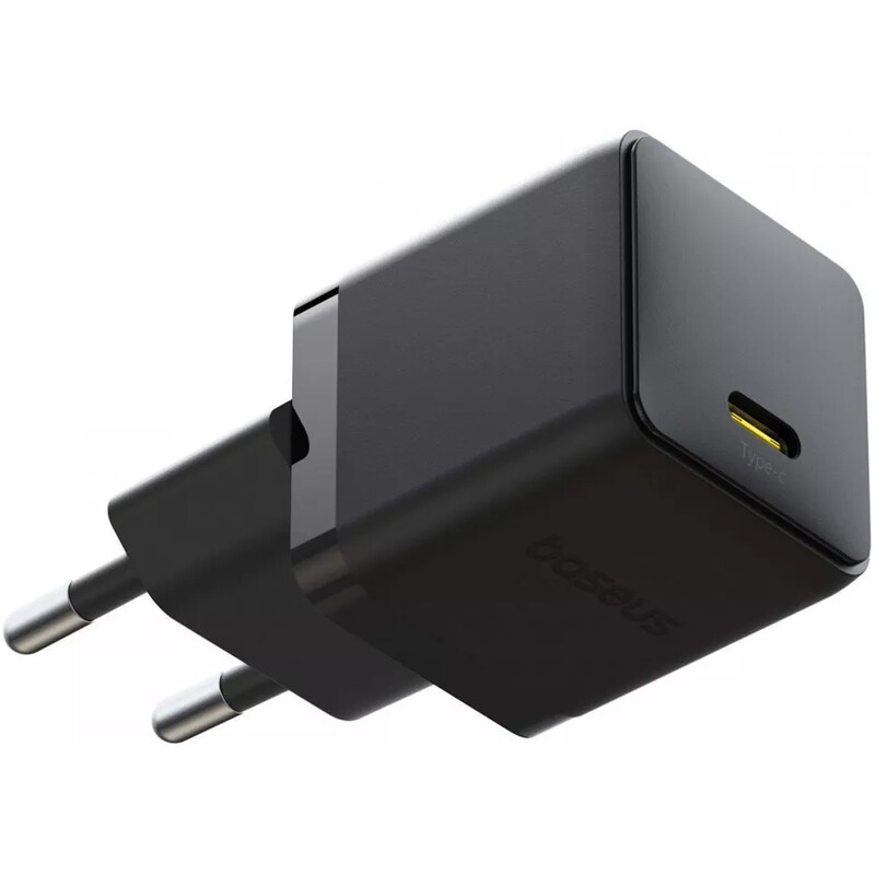 Сетевое зарядное устройство Baseus Palm Fast Charger 1C (1USB-C) 30W Black (P10111605113-00)