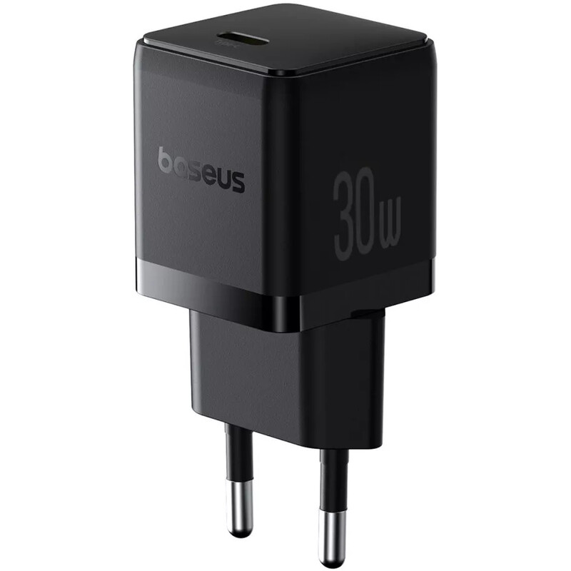 Сетевое зарядное устройство Baseus Palm Fast Charger 1C (1USB-C) 30W Black (P10111605113-00)