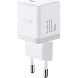 Сетевое зарядное устройство Baseus Palm Fast Charger 1C (1USB-C) 30W White (P10111605213-00)