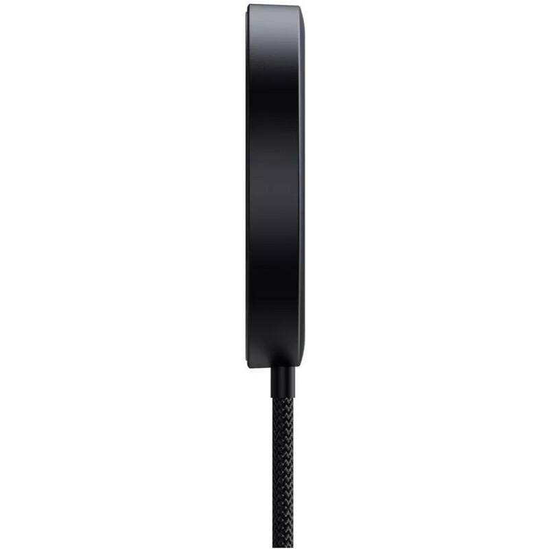Беспроводное зарядное устройство Baseus Simple Mini4 Magnetic Wireless Charging Stand Qi2 15W Cosmic Black (P10273300121-01) + кабель USB Type-C 1,5 м
