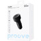 Фото - Автомобільний зарядний пристрій Proove Flash (2xUSB-C, 1USB) 60W Black (CCFL60111201) | click.ua