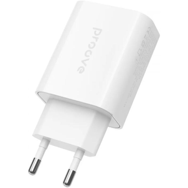Мережевий зарядний пристрій Proove Rapid (2USB, 1USB-C) 30W White (WCRP30210002)