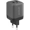 Фото - Мережевий зарядний пристрій Proove Pure GaN Max (2xUSB-C) 67W Black (WCPU67022201) | click.ua
