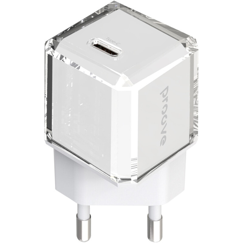 Сетевое зарядное устройство Proove Pure GaN (1USB-C) 30W White (WCPU30012202)