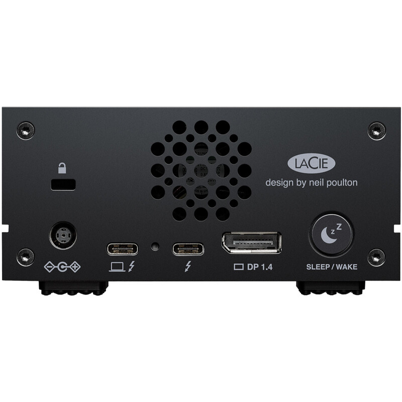 Зовнішній жорсткий диск 3.5" USB 10TB LaCie 1big Dock Black (STHS10000800)