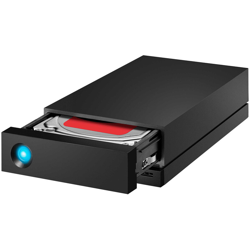 Зовнішній жорсткий диск 3.5" USB 10TB LaCie 1big Dock Black (STHS10000800)
