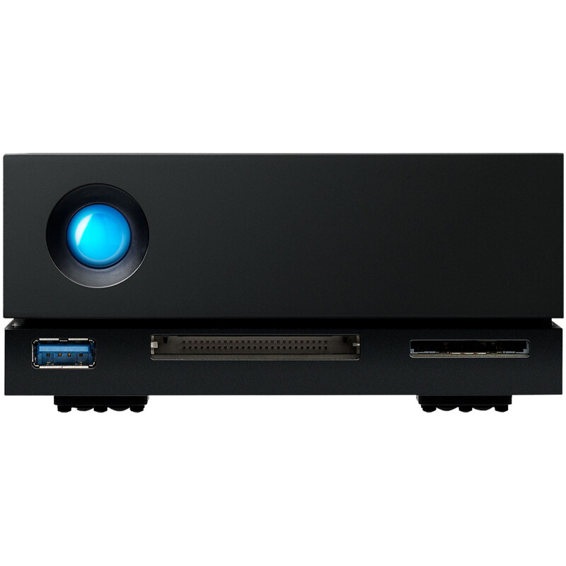 Зовнішній жорсткий диск 3.5" USB 16TB LaCie 1big Dock Black (STHS16000800)