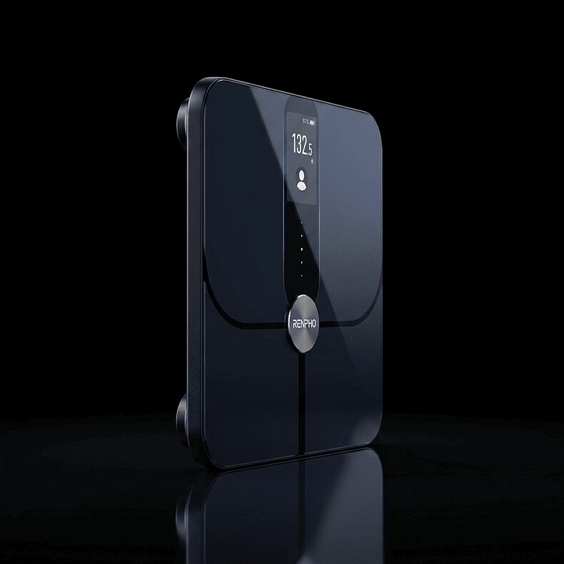 Ваги підлогові RENPHO Elis Nova Smart WiFi Body Scale Black (R-A031)