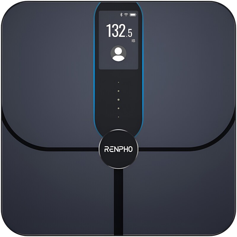 Ваги підлогові RENPHO Elis Nova Smart WiFi Body Scale Black (R-A031)