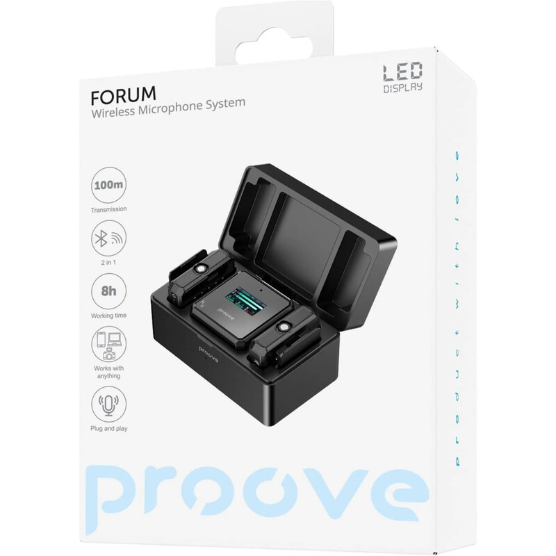 Мікрофон Proove Forum Black (PPWM25000201)
