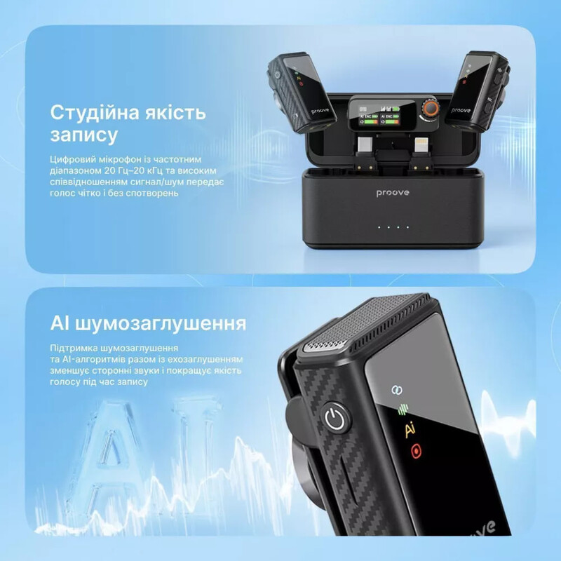 Мікрофон Proove Forum Pro Black (PFWM00000201)