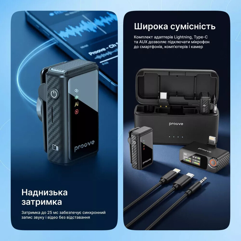 Мікрофон Proove Forum Pro Black (PFWM00000201)