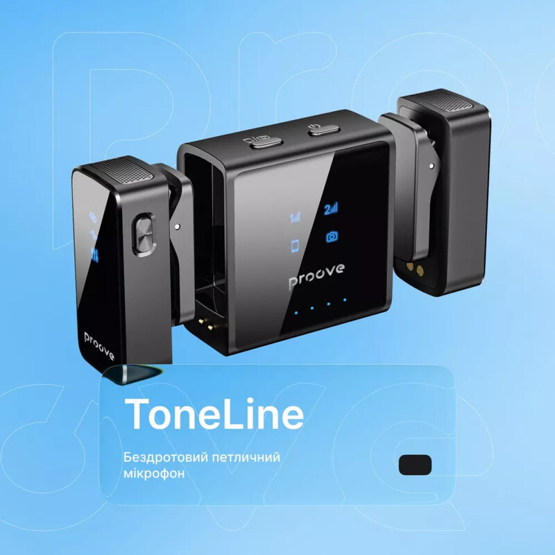 Мікрофон Proove ToneLine Black (PTWM00000201)