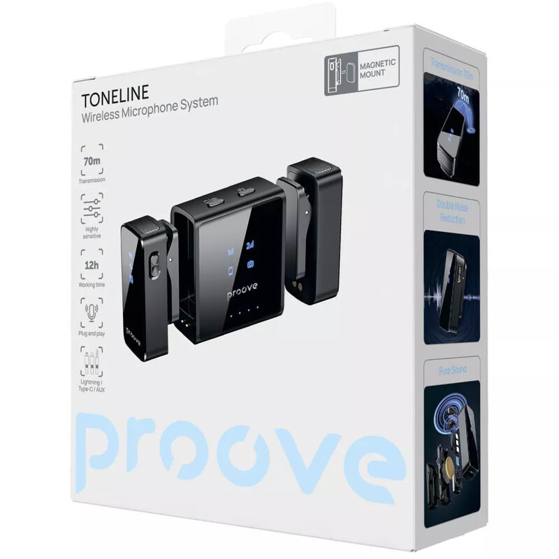 Мікрофон Proove ToneLine Black (PTWM00000201)