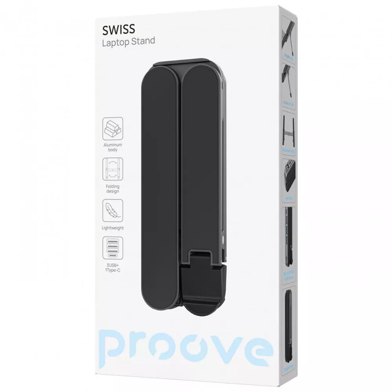 Підставка для ноутбука Proove Swiss Silver (LSSW00322004)