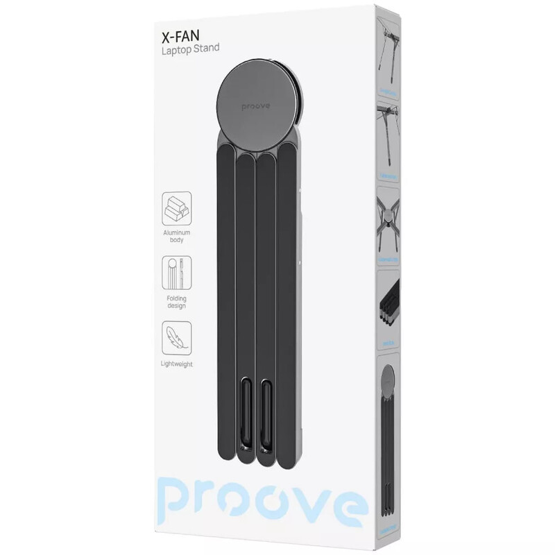 Підставка для ноутбука Proove X-Fan Silver (LSXF00000104)