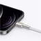 Фото - Кабель Baseus Cafule Metaln USB Type-A - Lightning (M/M), 2.4A, 2 м, White (CALJK-B02) | click.ua