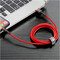 Фото - Кабель Baseus Cafule USB Type-A - Lightning (M/M), 2A, 3 м, Red (CALKLF-R09) | click.ua