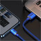 Фото - Кабель Baseus Crystal Shine Series Fast Charging USB Type-A - Lightning (M/M), 2.4A, 1.2 м, Blue (CAJY000003) | click.ua