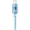 Фото - Кабель Baseus Crystal Shine Series Fast Charging USB Type-A - Lightning (M/M), 2.4A, 1.2 м, Sky Blue (CAJY001103) | click.ua