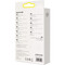 Фото - Кабель Baseus Crystal Shine Series Fast Charging USB Type-A - Lightning (M/M), 2.4A, 1.2 м, Sky Blue (CAJY001103) | click.ua