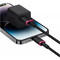 Фото - Кабель Baseus Dura Series Fast Charging USB Type-A - Lightning (M/M), 2.4A, 2 м, Black/Red (P10377801U01-03) | click.ua