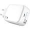 Фото - Сетевое зарядное устройство Proove Fixtape GaN (1USB-C, встроенный кабель USB-C) 30W White (WCFP30010202) | click.ua