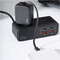 Фото - Сетевое зарядное устройство Proove Fixtape GaN (1USB-C, встроенный кабель USB-C) 30W Black (WCFP30010201) | click.ua