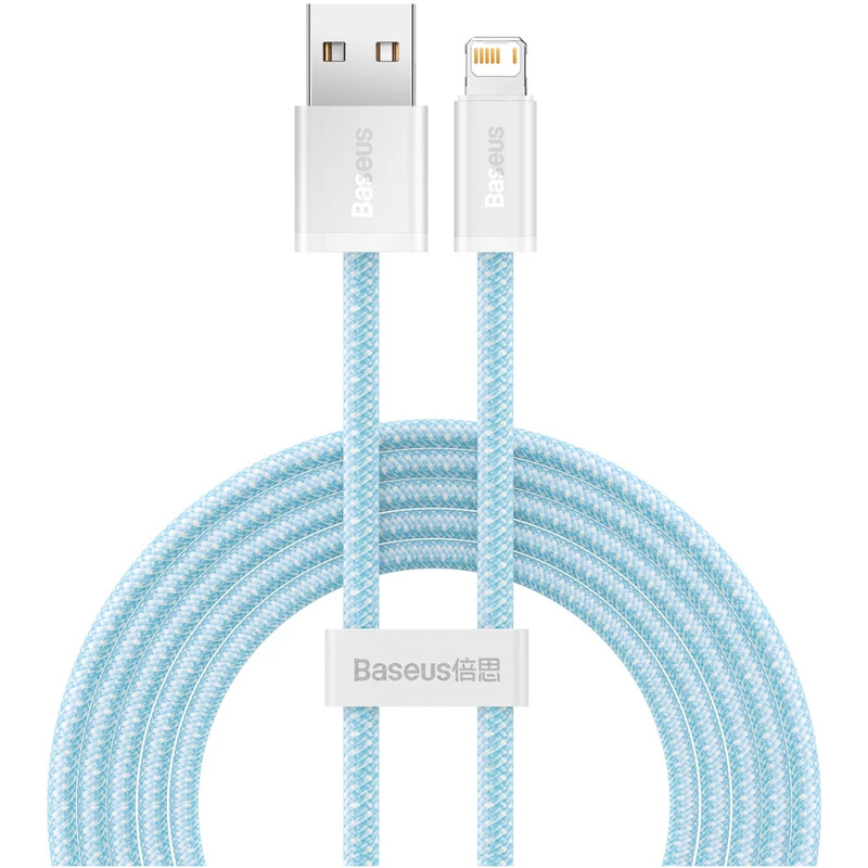Кабель Baseus Dynamic Series Fast Charging USB Type-A - Lightning (M/M), 2.4A, 2 м, Blue (CALD000503)