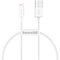 Фото - Кабель Baseus Superior Series Fast Charging USB Type-A - Lightning (M/M), 2.4A, 0.25 м, White (CALYS-02) | click.ua