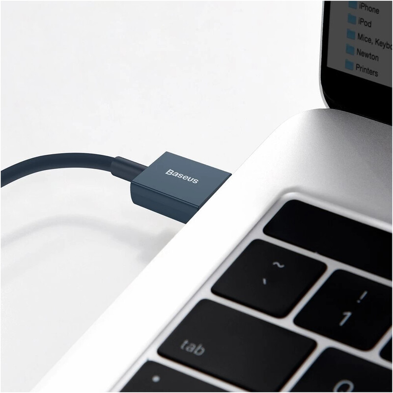 Кабель Baseus Superior Series Fast Charging USB Type-A - Lightning (M/M), 2.4A, 1 м, Blue (CALYS-A03)