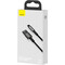 Фото - Кабель Baseus Tungsten Gold Fast Charging USB Type-A - Lightning (M/M), 2.4A, 2 м, Black (CALWJ-A01) | click.ua