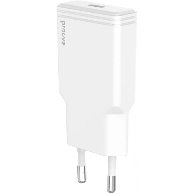 Сетевое зарядное устройство Proove Slender (1USB-C) 20W White (WCSS20010002)