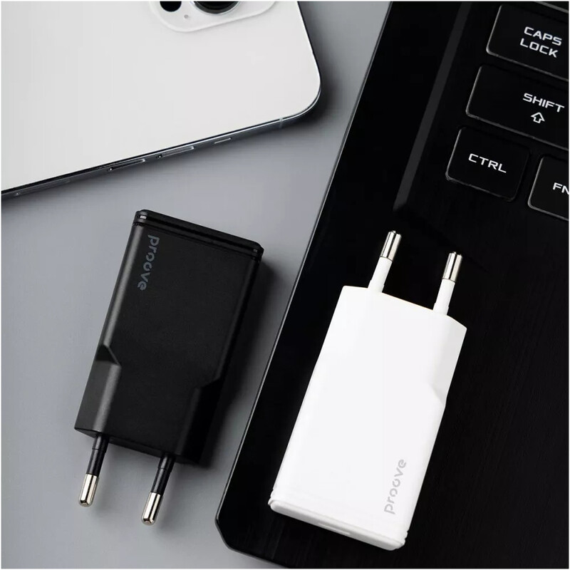 Сетевое зарядное устройство Proove Slender (1USB-C, 1USB) 30W Black (WCSL30110001)
