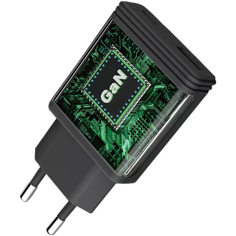 Сетевое зарядное устройство Proove Slender (1USB-C, 1USB) 45W Black (WCSL45110001)