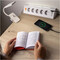Фото - Фільтр живлення Proove Prism Socket 5 розеток, 2USB + 2USB-C, 3680W, 1,6 м, White (PSPS25002202) | click.ua